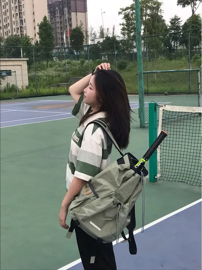 2023 New Drawstring Backpack Cycling Backpack Sports Travel Badminton Tennis Bag