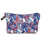 Fashion Retro Leaf Design Girls Pencil Pouch Travel Cosmetic Makeup Bag Custom