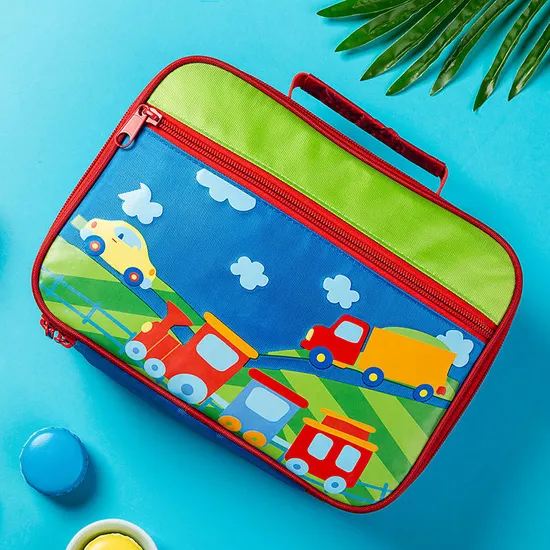 New Children′s Oxford Cloth Cartoon Customizable Lunch Bag Carry Handle for Easy Portability Cooler Bag