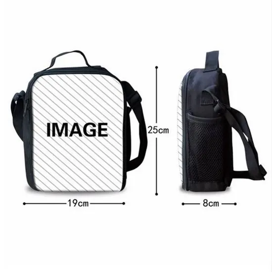 Book Bag for High School Starry with Animal Pattern Print School Bags with Lunch Box Kids School Lunch Bags 3PCS Set