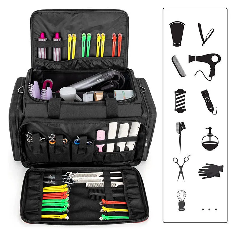 Custom Travel Barber Backpack High Capacity Storage Barber Tool Bag Haircut Bag for Hairdressing Gift Barber Supplier