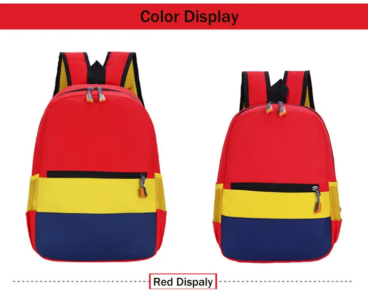 Primary School Bags Daily Used Customized Logo Printing Children Backpacks for Girls and Boys