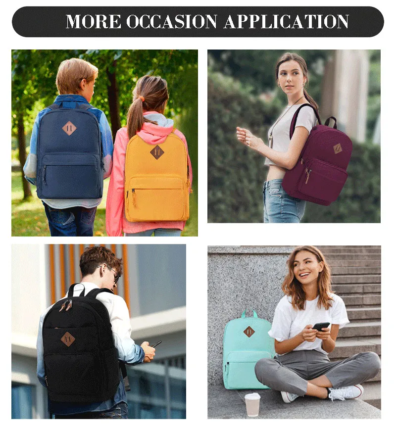New Design College School Bags Classic Gift Waterproof Bookbag Casual Schoolbag Mochilas Backpack