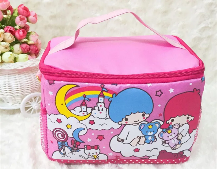 Spiderman School Kids Carry Insulated Lunch Bag Box