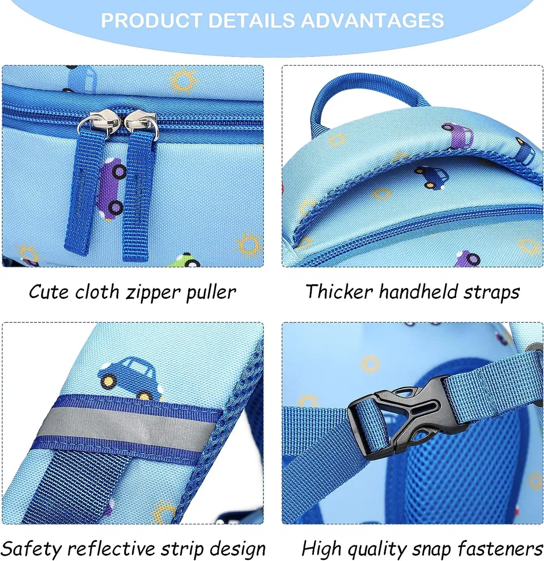 Children School Bags Kids Custom Logo Cute Backpack Lightweight School Bag for Boys and Girls