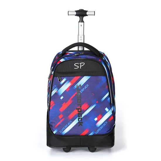 Hot Selling 19inch Trolley School Bags Unisex Waterproof Trolley Backpack Set