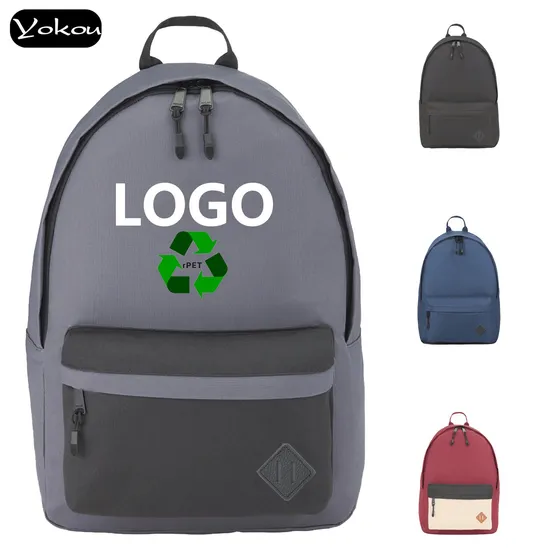 Exporters Book Bag School Bag Classic Design Recycled Pet Polyester Waterproof Backpack Wholesale Kids Backpack Bag School