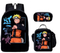 Factory Custom School Student 3 PCS Backpack Sets Backpack Shoulder Bag Pencil Case