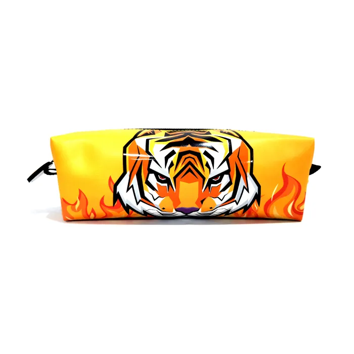 High Quality Leather Animal School Bag Custom Printing 3D Panther Cartoon School Bag for Boys