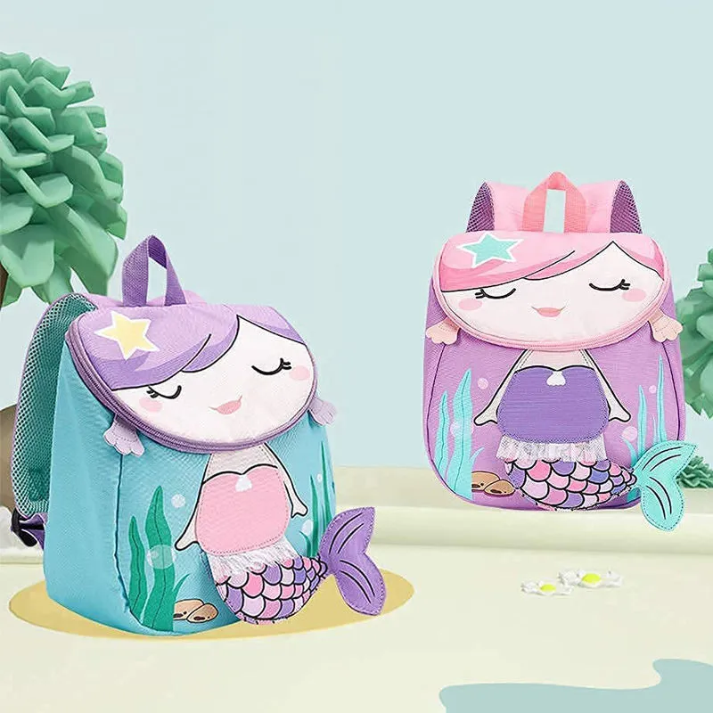 Fashion 3D Lovely Animals Design Kids Mini Backpacks Kindergarten Unicorn Cute School Bags for Girls