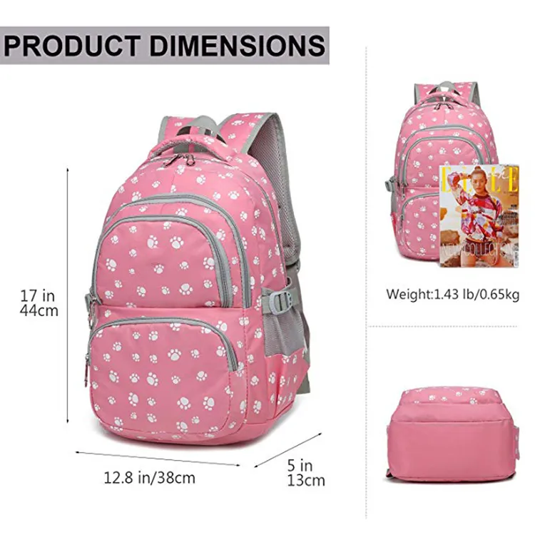 School Bag for Boy Wholesale Kids Backpack for Unisex New Style Fashion Animal