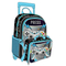 Student Two Wheel Rolling Schoolbag Mochilas Escolares Con Rueda Trolley School Backpack Bag for Kids