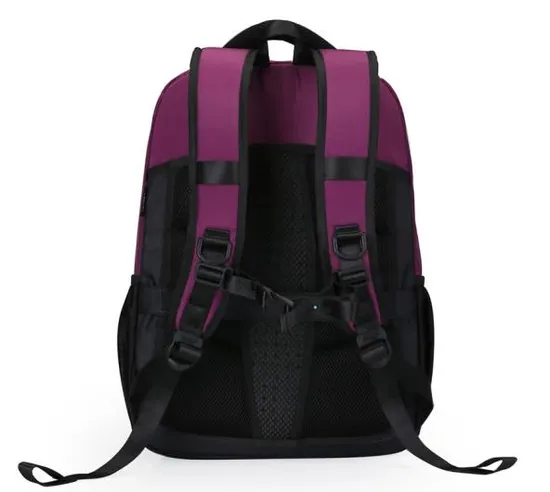 Custom Large Capacity Elastic Fabric Wear-Resistant Waterproof Renewable Environmental Protection Materials Backpack